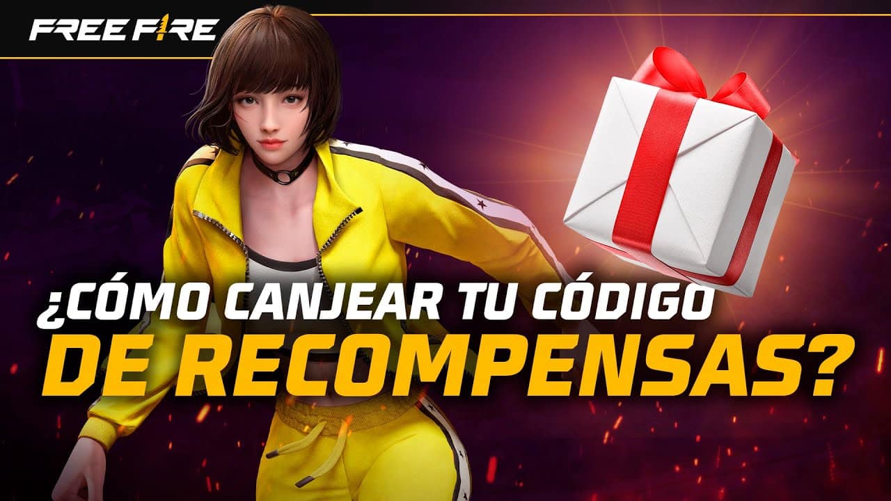 como canjear un codigo en free fire