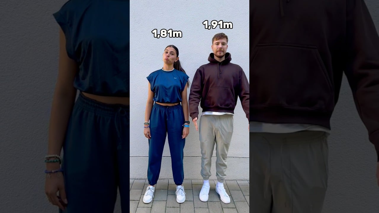 cuanto mide mrbeast y sus amigos